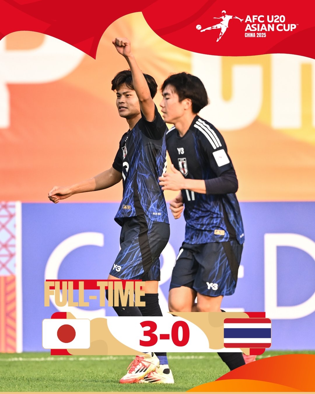  日本U20主帥賽后：雖然全取三分，但球隊各方面都有待提升