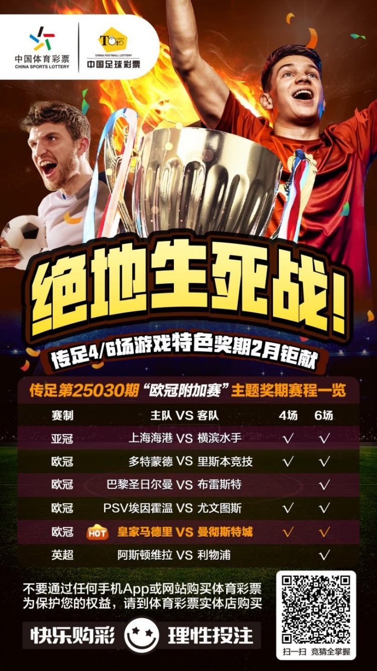 絕地生死戰！傳足特色獎期第25030期聚焦歐冠附加賽