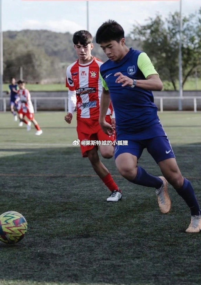  效力巴達洛納U16的中國球員汪修昊，入選西班牙加泰羅尼亞大區隊